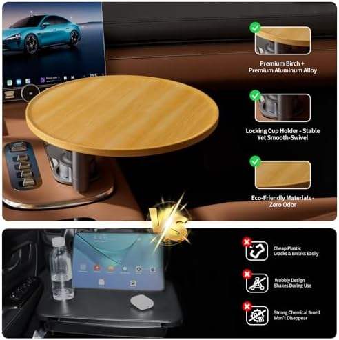 Universal Multifunctio<i></i>nal Car Table Tray - Portable Car Laptop Desk Cup Holder Expander | HH Brand